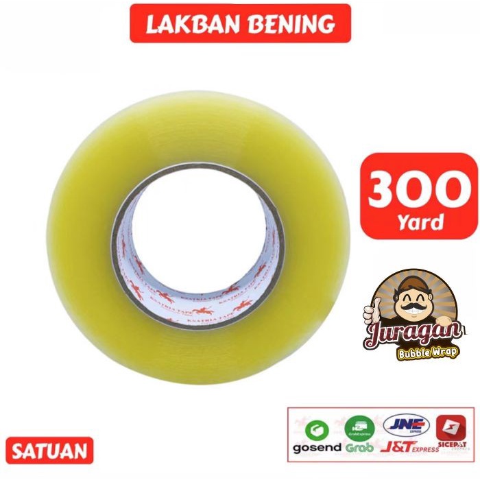 

Lakban Bening 300 Yard JURAGAN PACKING SEMARANG