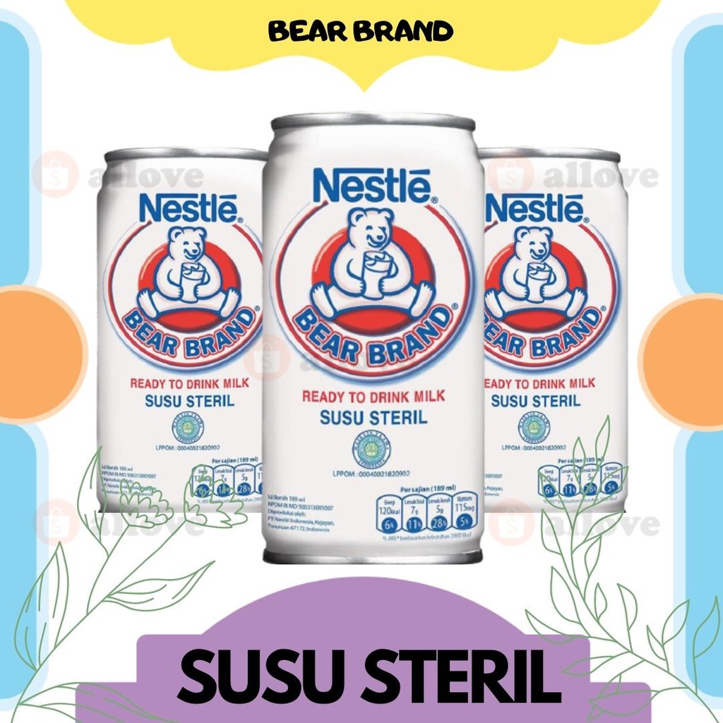 

BEAR BRAND / SUSU BERUANG 189ML