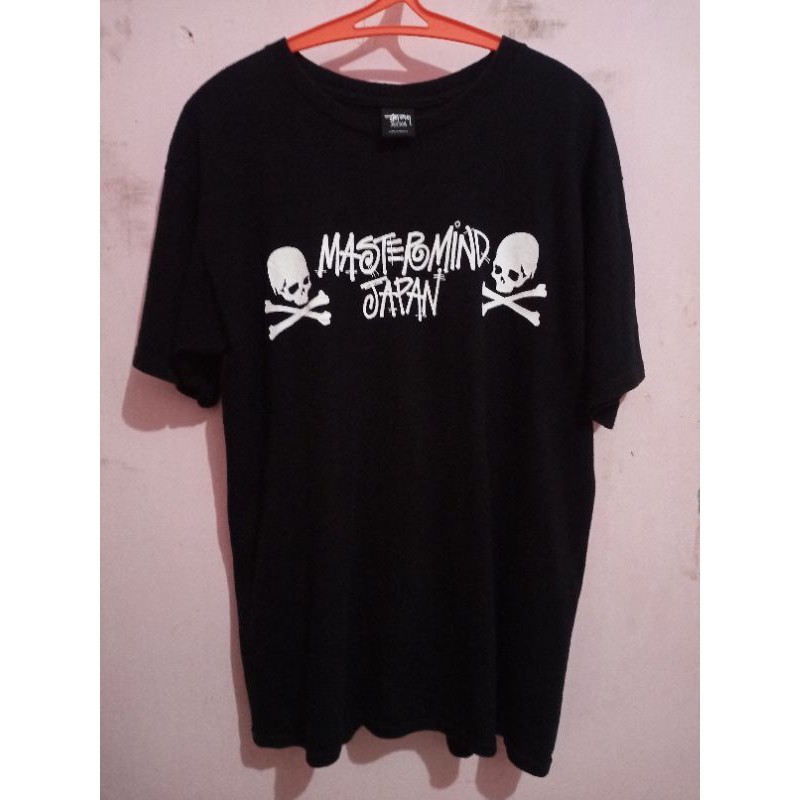 T-shirt stussy x mastermind