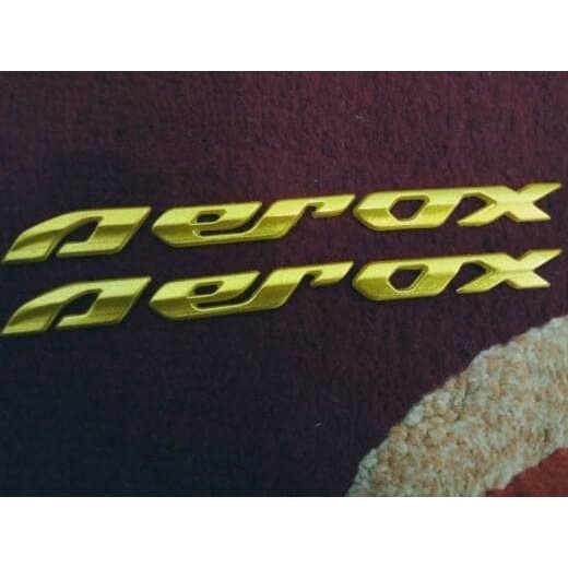 Aksesoris Emblem Aerox