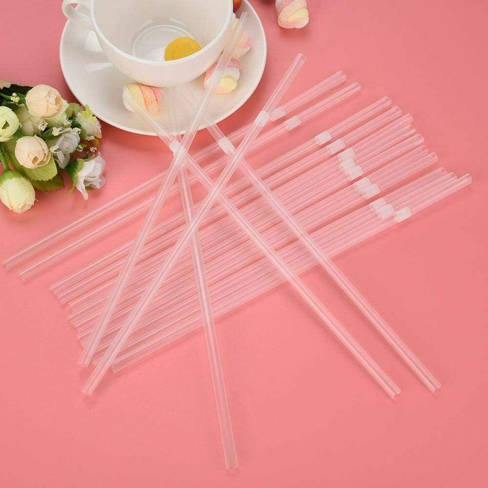 Suyo 100pcs / set Plastik Pembungkus Minuman Cocktail Transparan