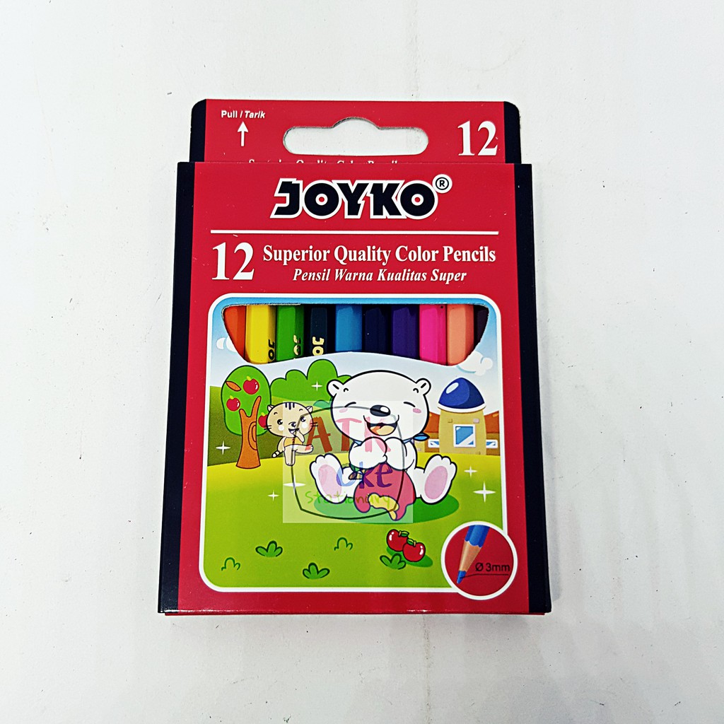 

Pensil Warna Joyko CP-S12 Pendek