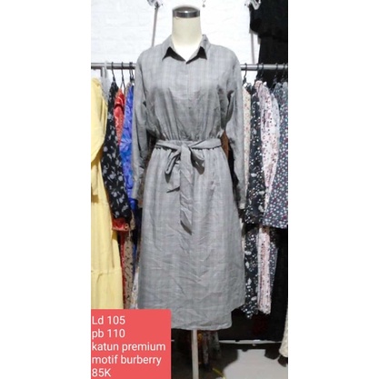 DRESS VINTAGE MOTIF BURBERRY