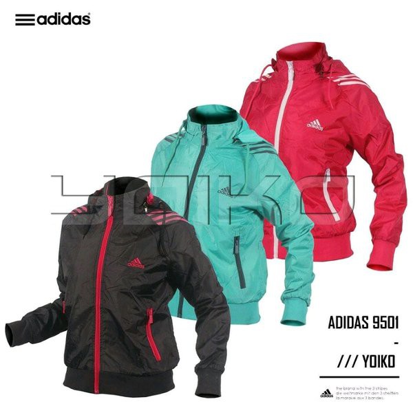 Jaket Adidas Parasut Wanita Waterproof