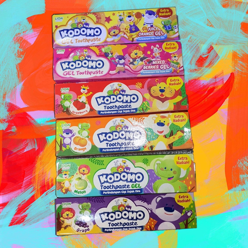 Kodomo Pasta Gigi Anak 45gr /Odol Kodomo Anak 6 +