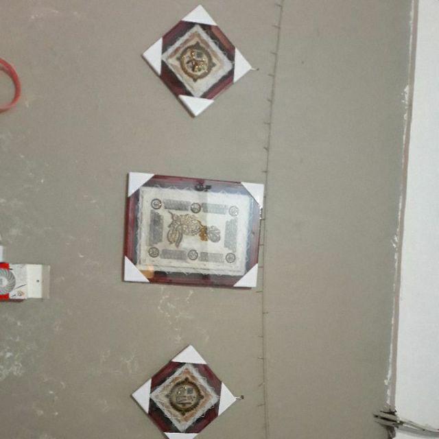 Kaligrafi Sahadat Duduk Asmaul Husna / Kaligrafi Islam / Kaligrafi Murah