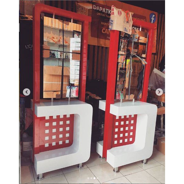 ACS . KACA SALON SET 3 PCS (produk custom)