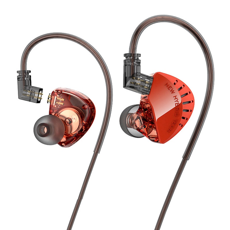 Dq9 Pro Earphone In ear Dinamis Dengan Fitur Noise Canceling QDC