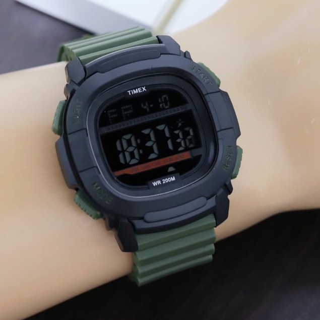 READY STOK JAM TANAGN PRIA (TIMEX) RUBER ANTI AIR