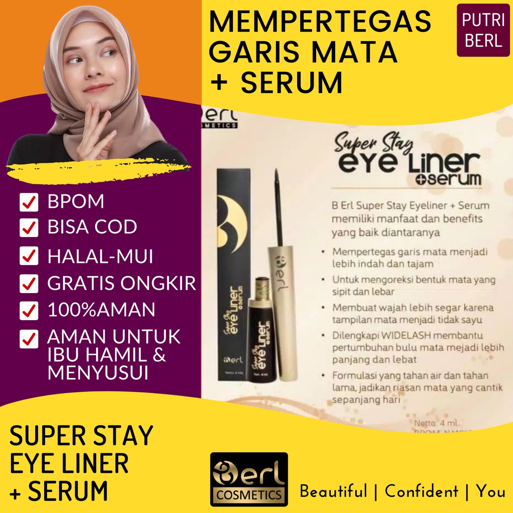 Berl Eyeliner / berl / berlcosmetics Super stay eyeliner +serum