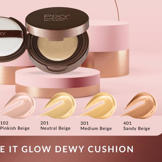 PIXY Make It Glow Dewy Cushion | Pixy Make It Glow Techno Fixed Matte Cushion