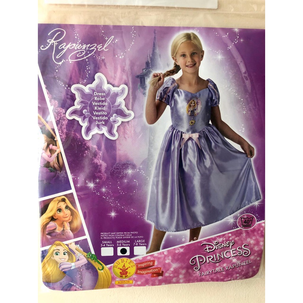 Disney Princess Rapunzel Costume Kostum Puteri Rapunzel