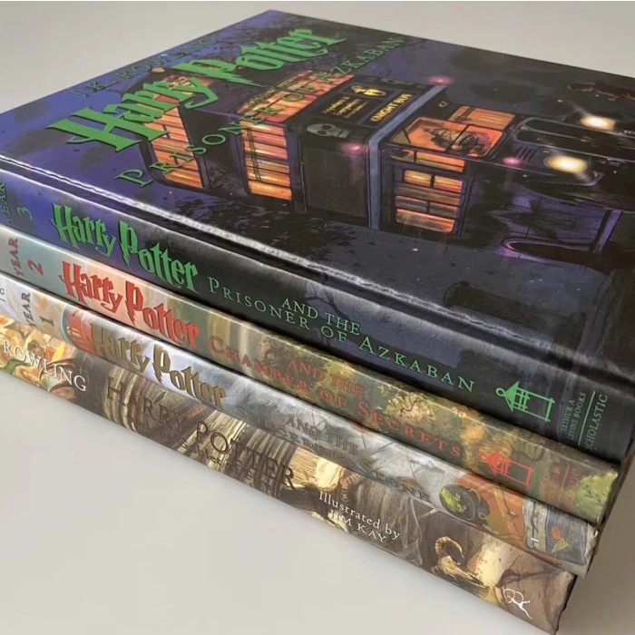 NEW harry potter illustrated collection books