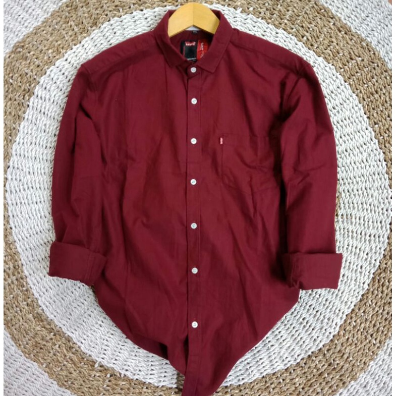 Kemeja Lengan Panjang Polos XXL, XXXL Jumbo Terbaru Kemeja Panjang Casual Jumbo Kemeja polos jumbo kemejaa polos big size pria