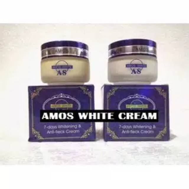 Cream malam Amos white