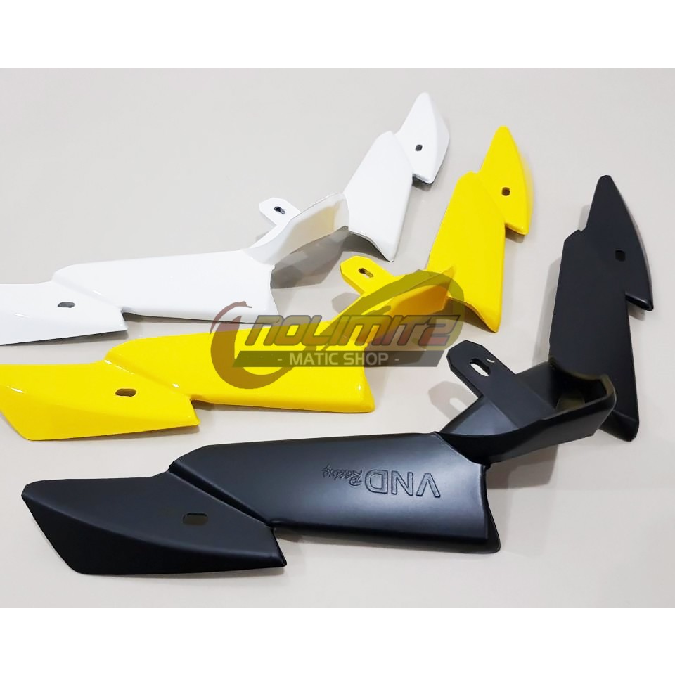 Winglet Air Scoop Lampu Depan VND Yamaha Aerox 155