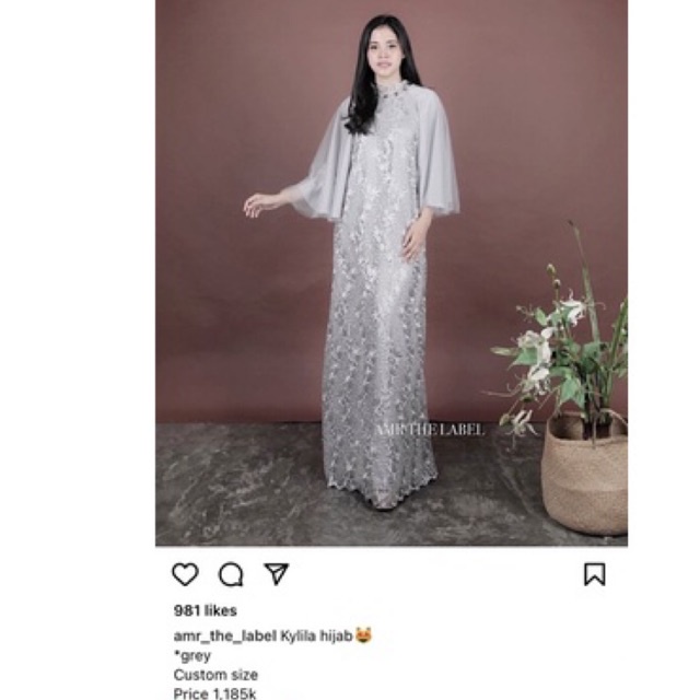 amr the label preloved kylila hijab kondangan