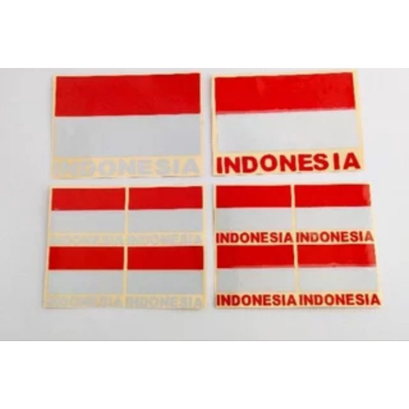 

stiker bendera timbul nyala