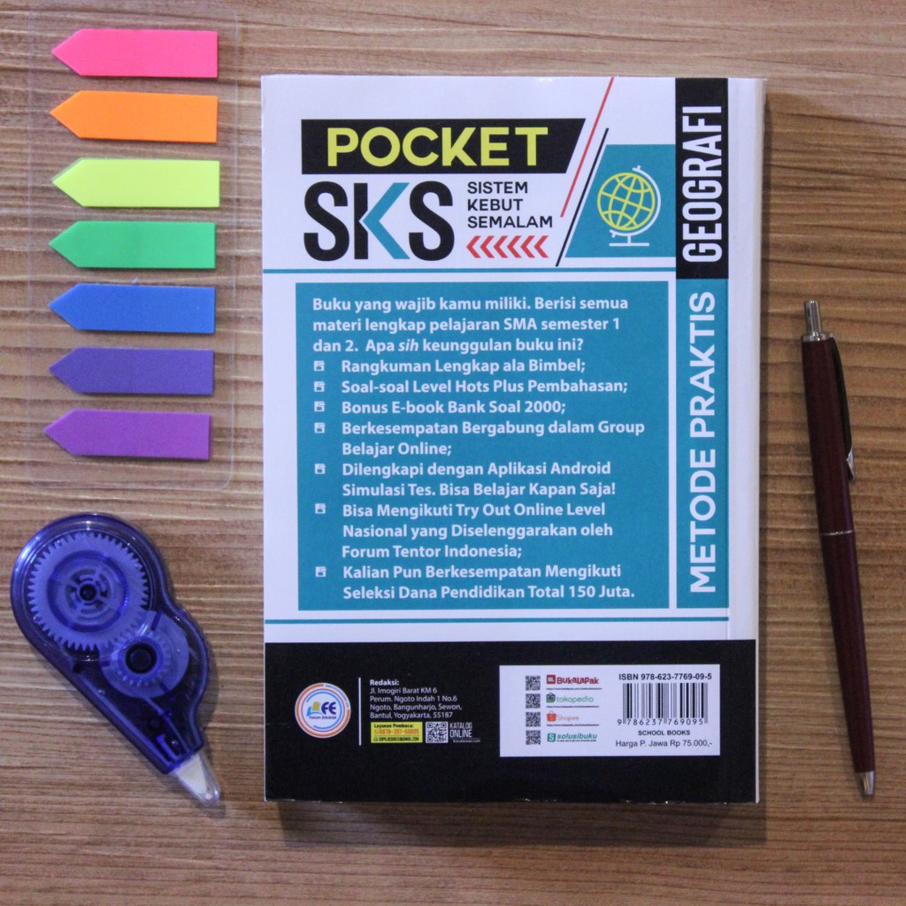 Buku SMA Pocket SKS Geografi SMA-1