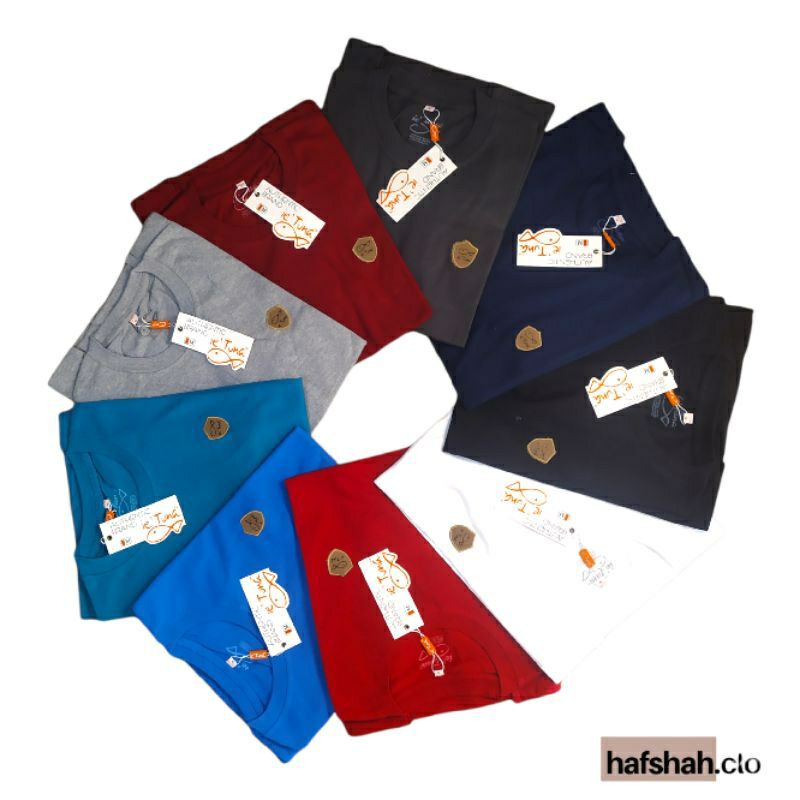 Kaos Ie' Tuna Polos Jumbo [3L - 4L]