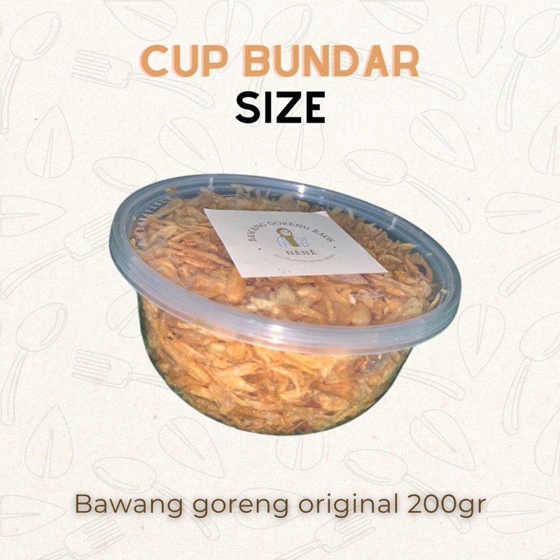 

Bawang Goreng Néné Custom Place 500gr