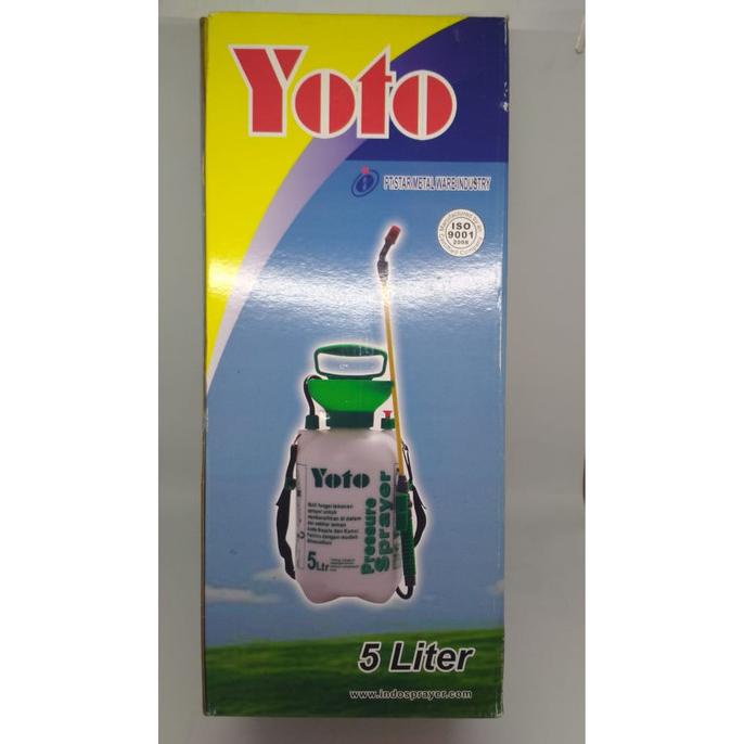 BISA BAYAR DITEMPAT pressure sprayer YOTO 5l semprotan tanaman manual spayer kocok hama SPECIAL Kode