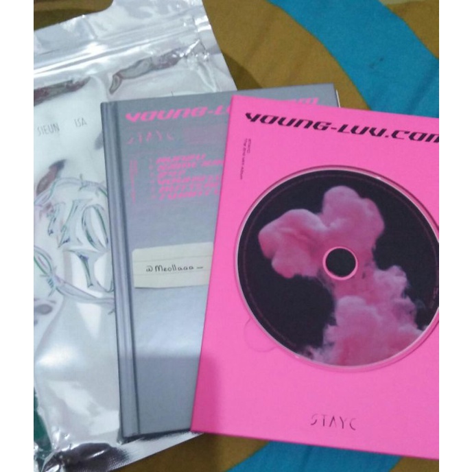 [boleh nego] Album stayc young luv sumin sieun isa seeun yoon j