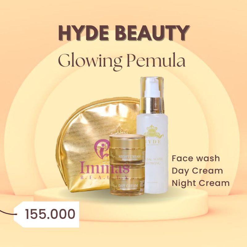 HYDE BEAUTY SKINCARE MENGATASI WAJAH KUSAM/BERJERAWAT/FLEK HITAM/KOMEDO