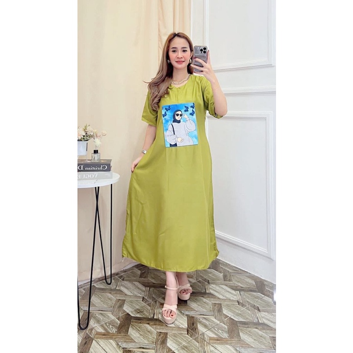 DRESS BLINK COLOR LD 110 / DRESSS WANITA BLINK COLOR KEKINIAN