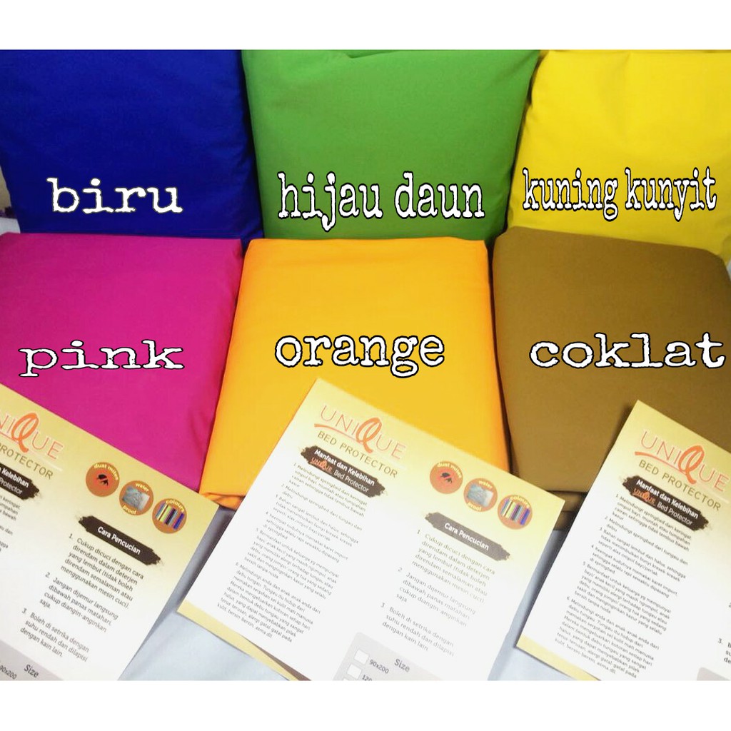 sprei waterproof 180x200 tinggi 25 anti ompol termurah cocok untuk bayi/lansia