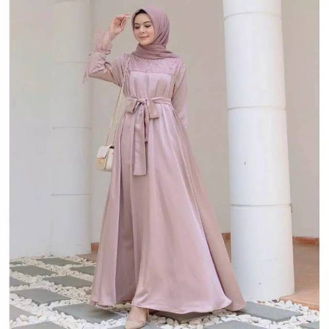Zhirana Dress Velvet ( Bisa COD )