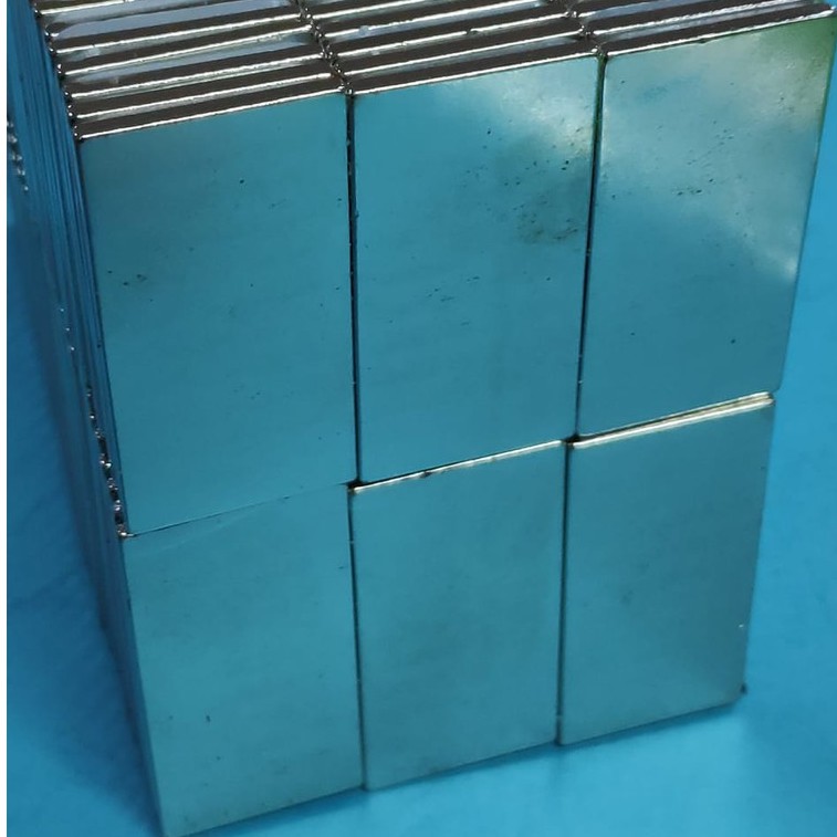 3 Pcs Magnet Neodymium 40x20x2mm N52