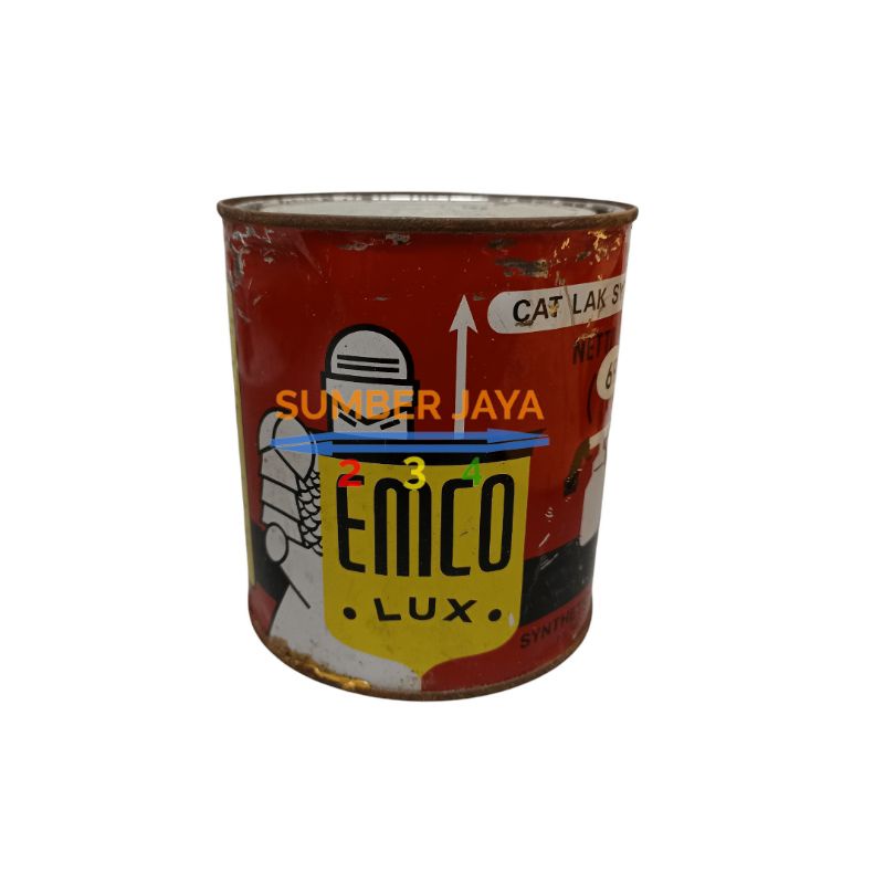 Jual Cat Emco 1kg Cat Besi Cat Kayu Cat Minyak Termurah Indonesiashopee Indonesia 9187