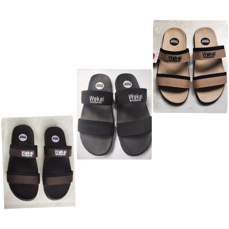 sandal slop wakai pria