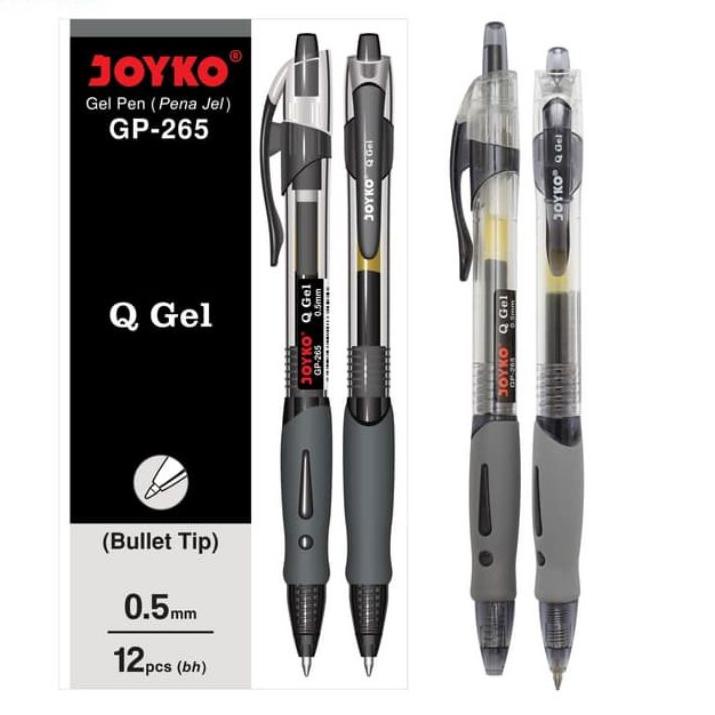 

㊤W Pulpen Gell Joyko Gp - 265 / Q - gell / (12pcs) BEST SELLER 2488 ✤