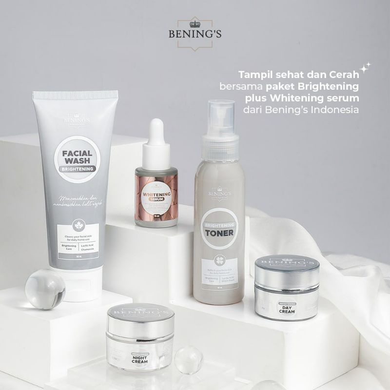 PAKET BRIGHTENING BENINGS SKINCARE DR. OKY PRATAMA