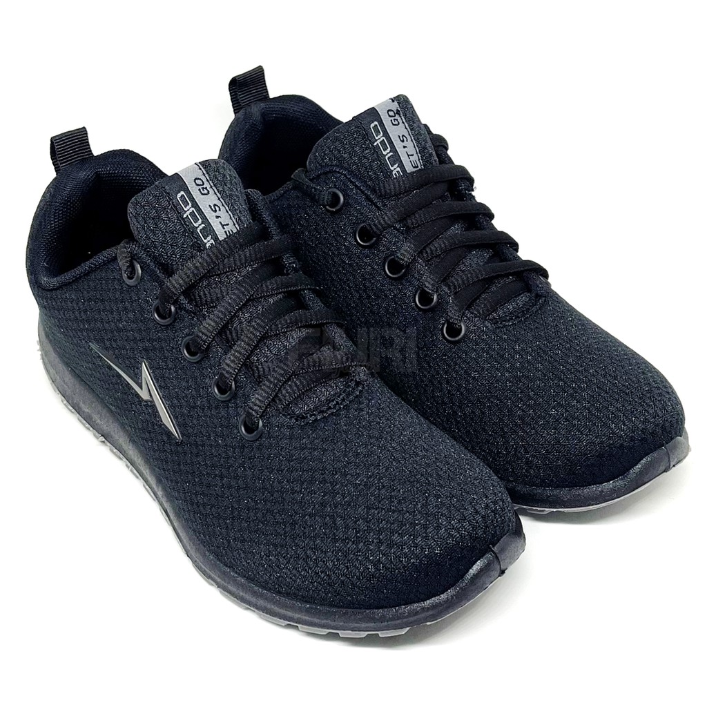 FIURI - ANDO ORIGINAL - NITTA PINO 33-43 FULL HITAM - SEPATU SNEAKERS SPORT KANVAS SOL KARET ANAK PEREMPUAN - SEPATU KETS TRENDY WANITA - SEPATU OLAHRAGA LARI FITNES SENAM KERJA KULIAH SEKOLAH SD SMP SMA BERTALI CEWEK MURAH PROMO DISKON BONUS KAOS KAKI