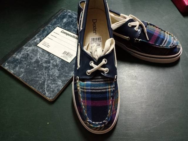 Dexter Navy Plaid