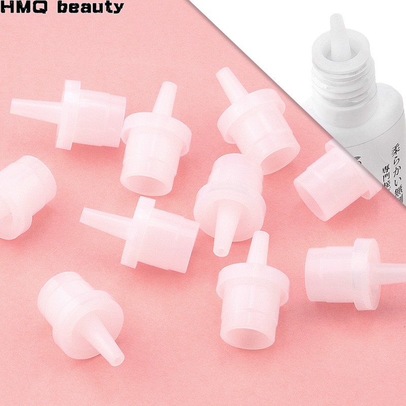 Ready Stock 10 pcs Eyelash Glue Accessories/Aksesori Lem Bulu Mata/Bottle Mouth