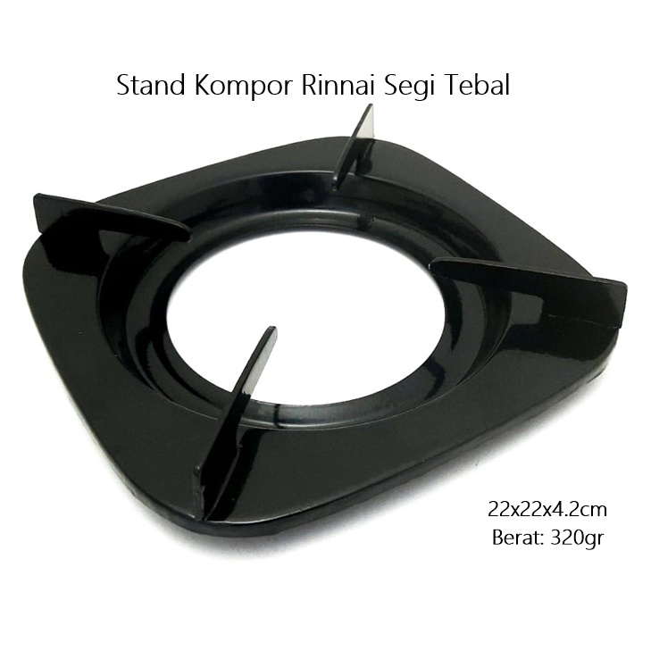 Stand Kompor Rinnai Segi Tebal 22cm