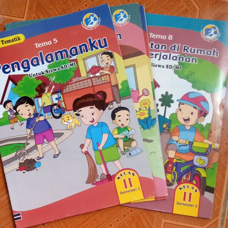 Lks Tematik Kelas 2 Sd Semester 2  Ecer Bina pustaka 2016
