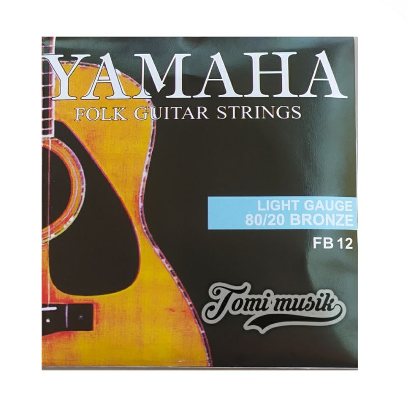 senar gitar akustik yamaha bronze strings satu set