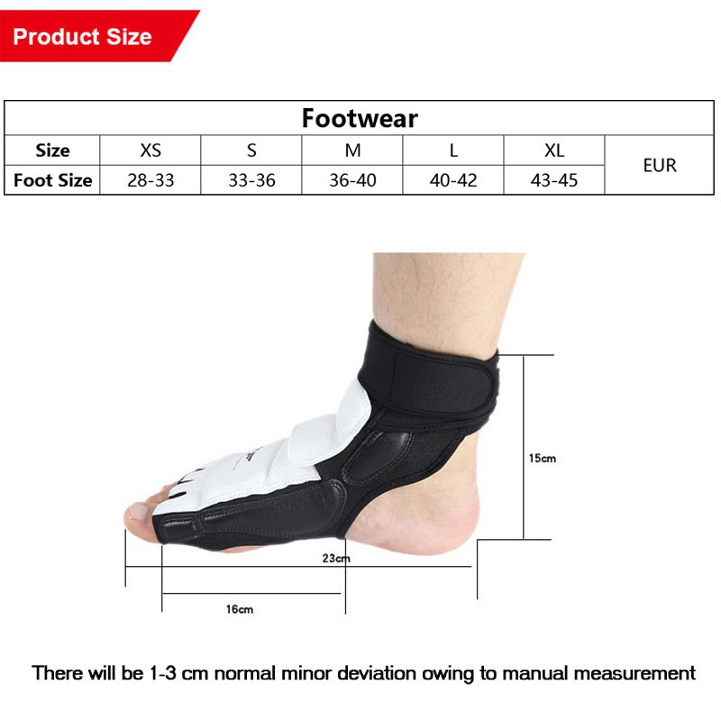 Mainland Taekwondo Foot Gloves Sarung Pelindung Kaki Feet Tae Kwon WTF Foot Protector BWS02