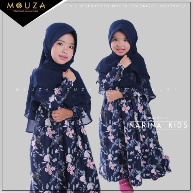 Gamis Narina Kids by Mouza ORI