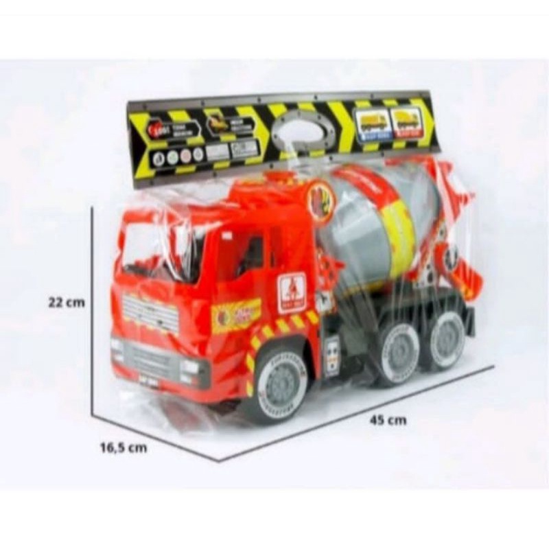 Mainan truk molen jumbo/mixer truk/truk semen jumbo