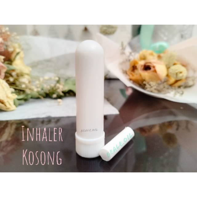 Inhaler Kosong DIY Essential Oil Nasal Inhaler Tube Kosong empty Eucalyptus Ekaliptus wadah Inhaller