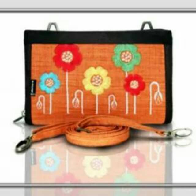Dompet/Tas etnik HPO Makara Colour retro