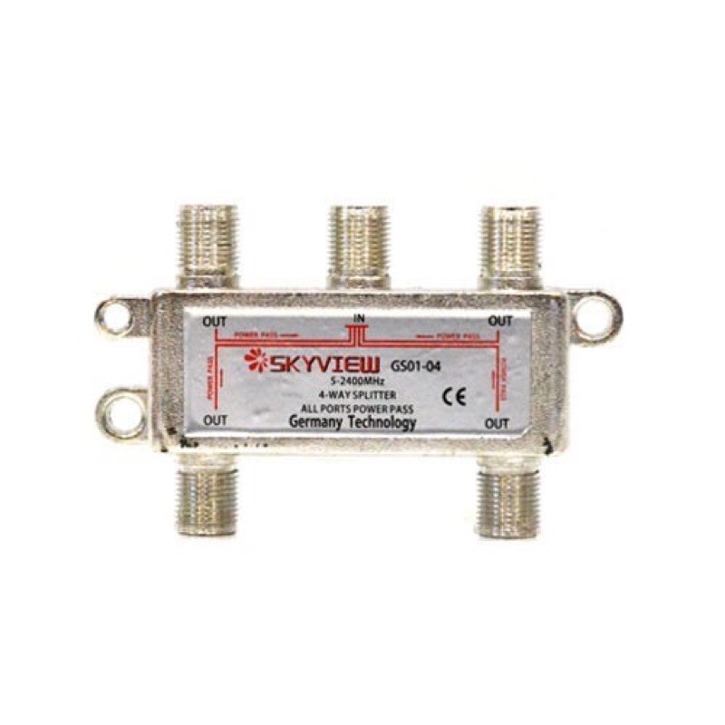 SPLITTER 4 WAY SKYWAY GS01-04 5-2400MHz TERMURAH