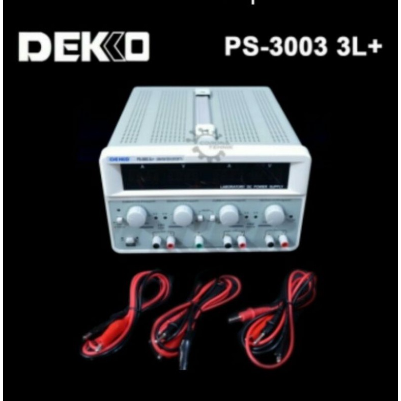 Power Supply DEKKO ORI PS-3003 3L+  30V 3A