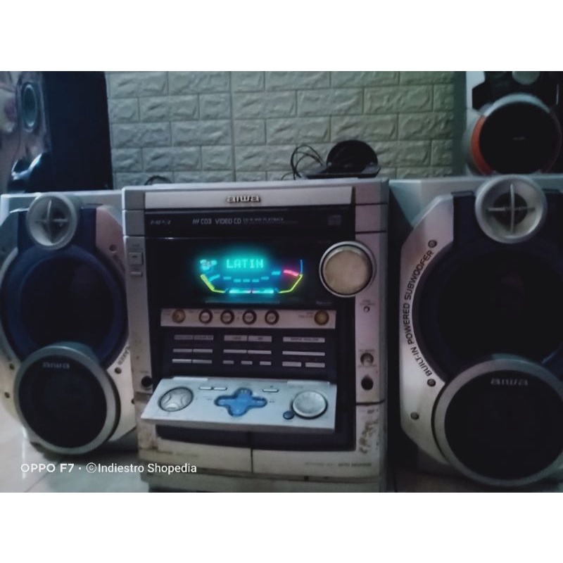 Compo HIFI Aiwa NSX-VC720 Built-in Powered Subwoofer